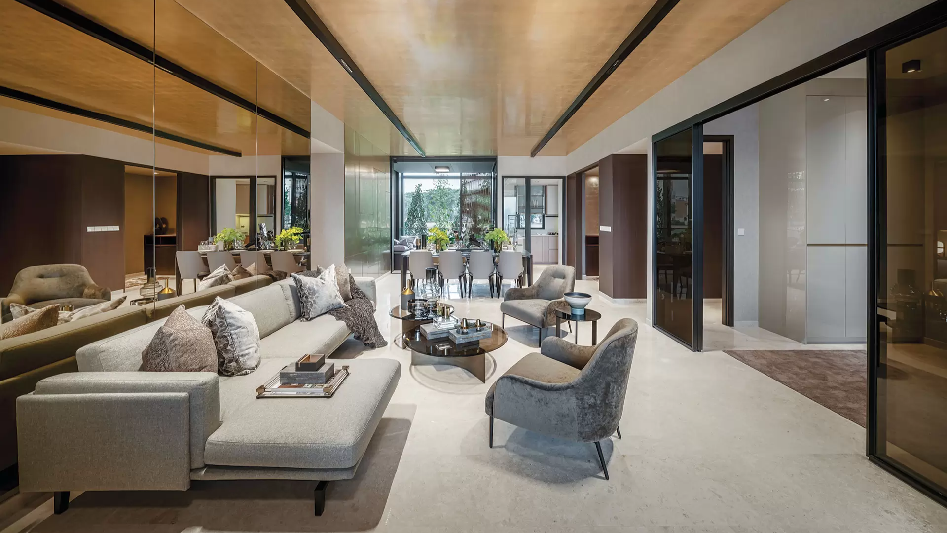 Meyer Mansion Singapore luxury apartments living room