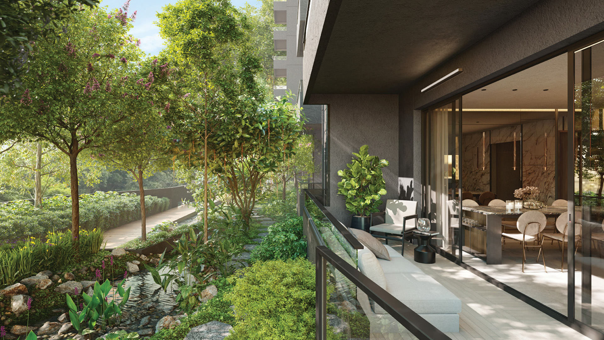Midtown Modern mixed-development condo Singapore balcony