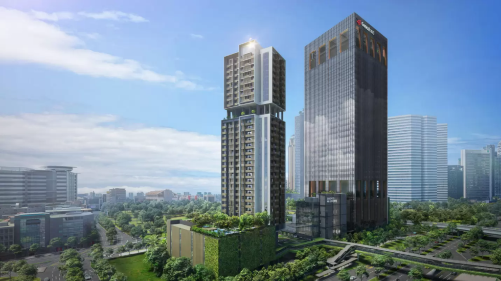 Midtown Bay Singapore luxury apartments exterior