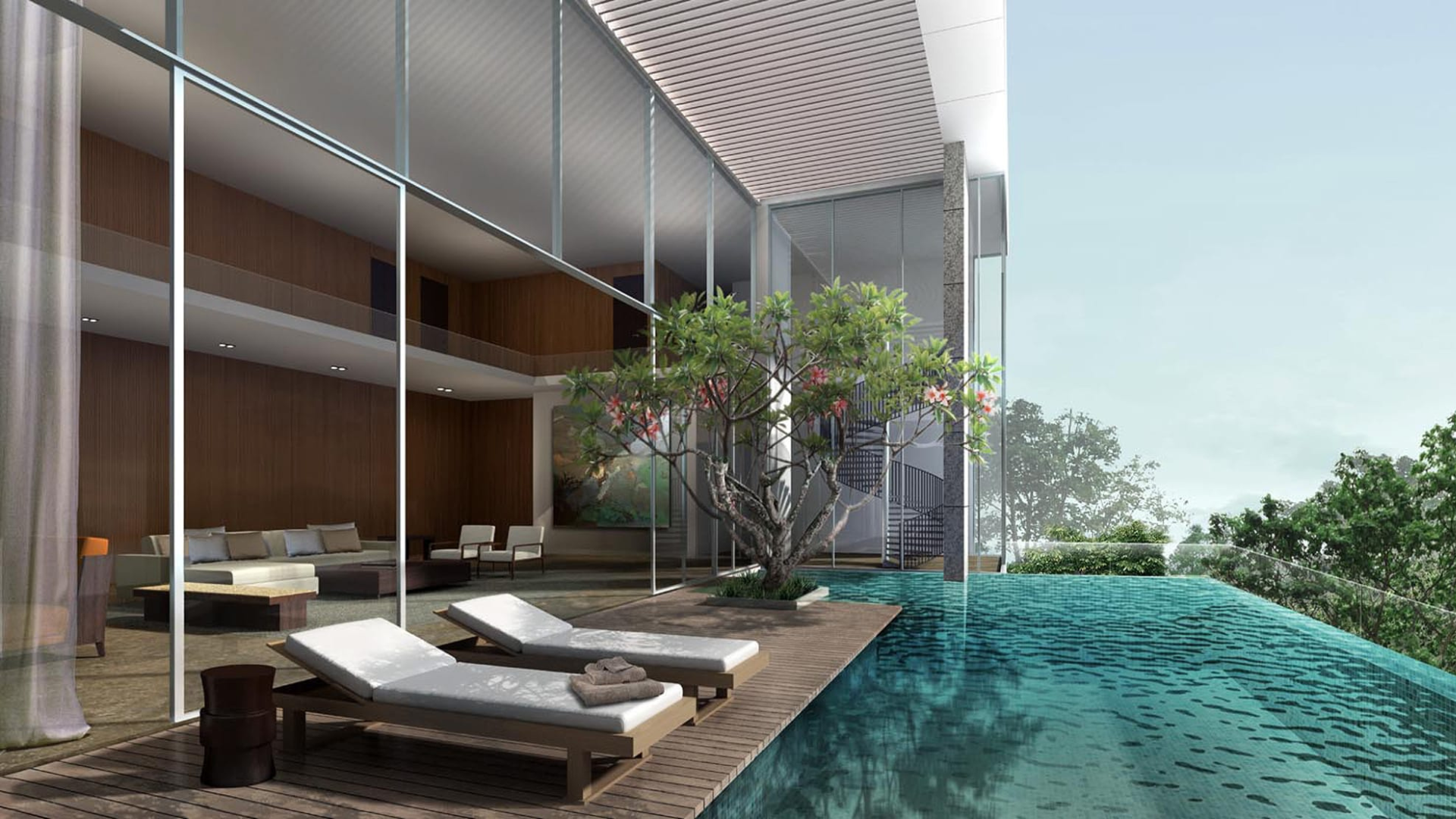 Nassim Park Residences Singapore luxury apartments Pool