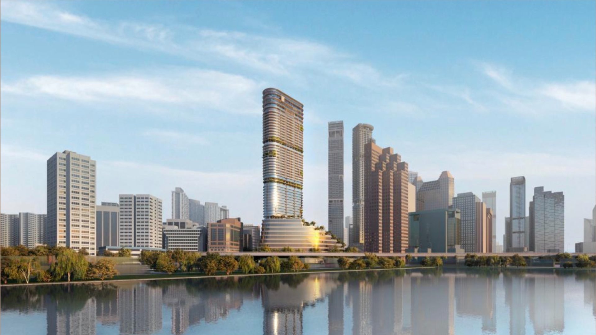 Newport Residences Singapore luxury apartments exterior