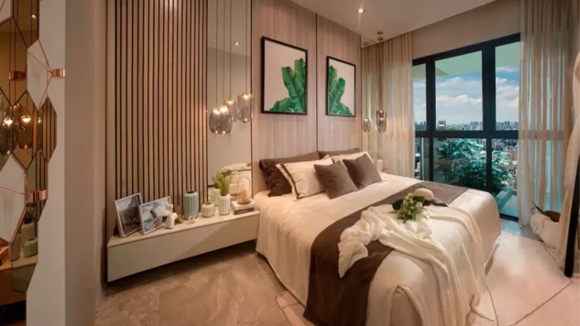 One Pearl Bank Singapore luxury apartments bedroom