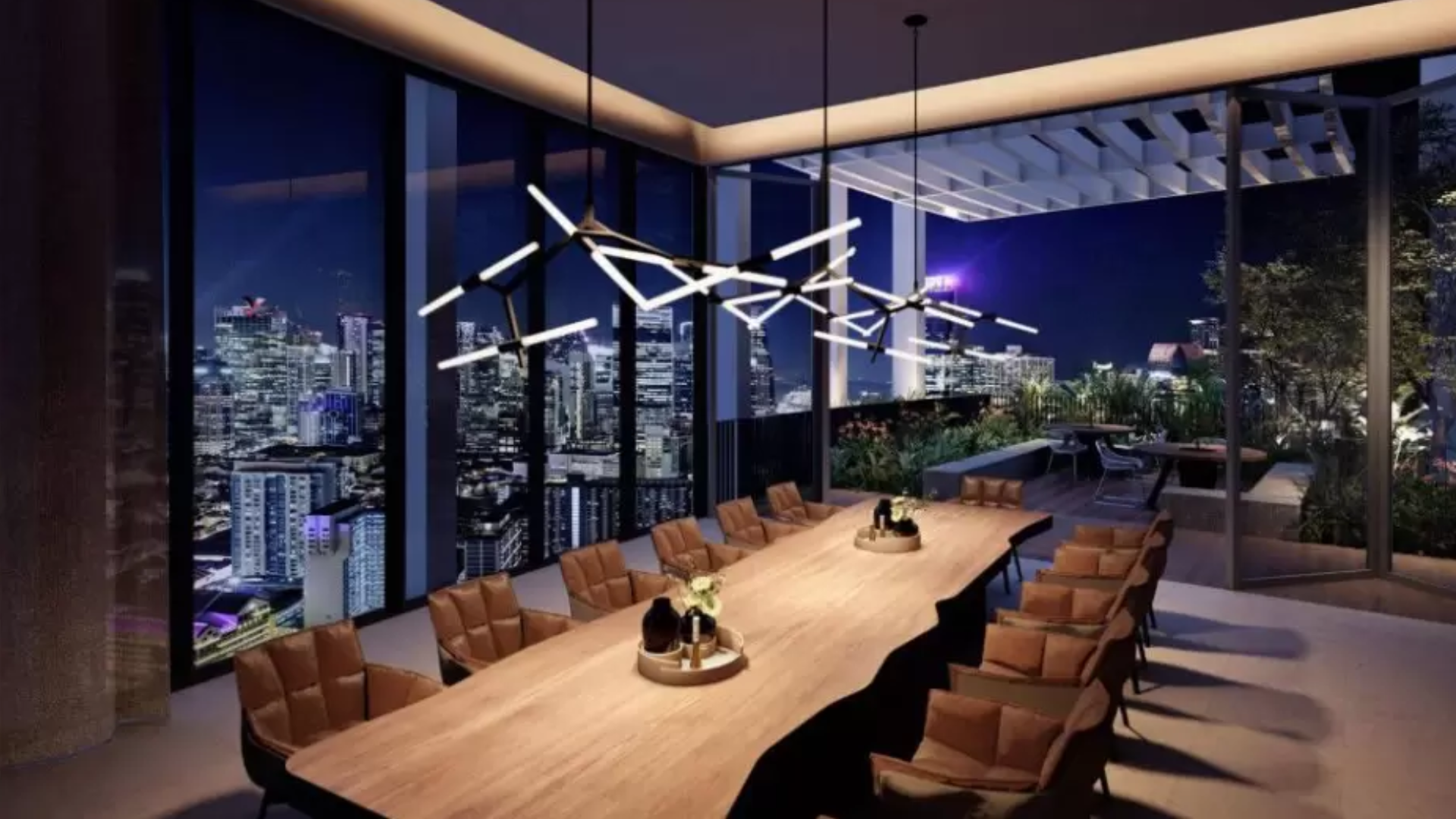 One Pearl Bank Singapore luxury apartments dining area