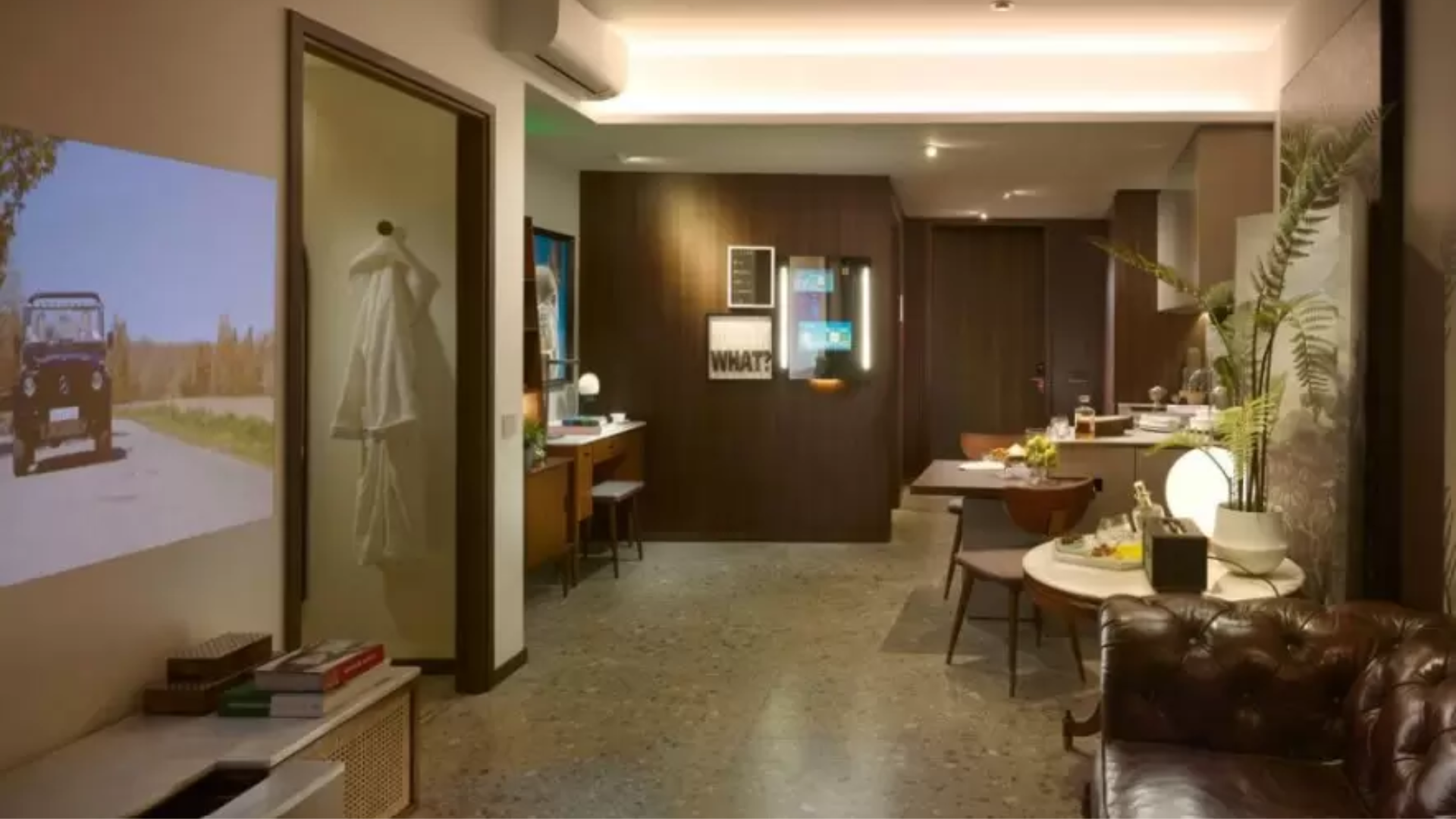 One Pearl Bank Singapore luxury apartments living room