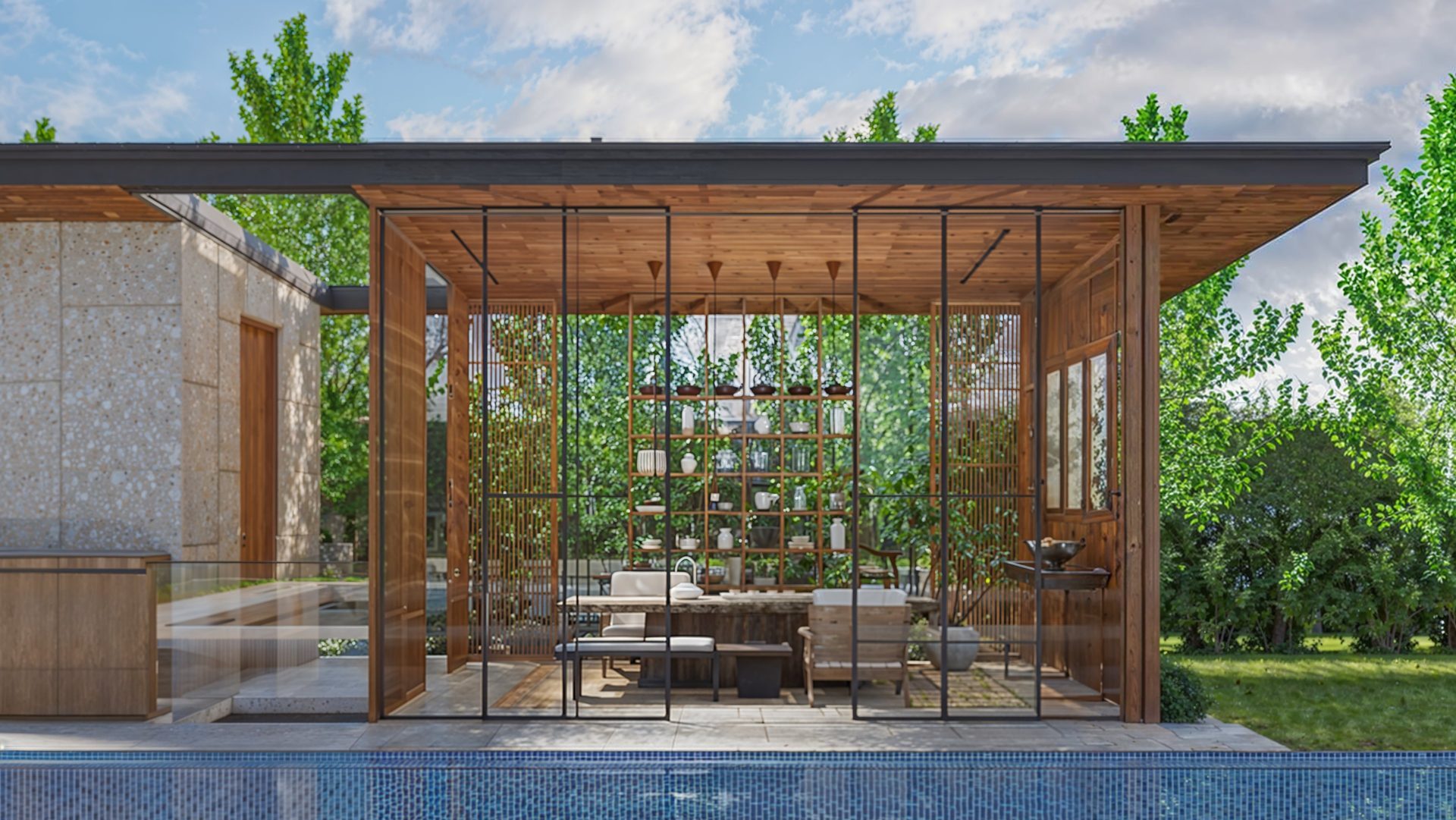 Sixth Avenue Good Class Bungalow pool