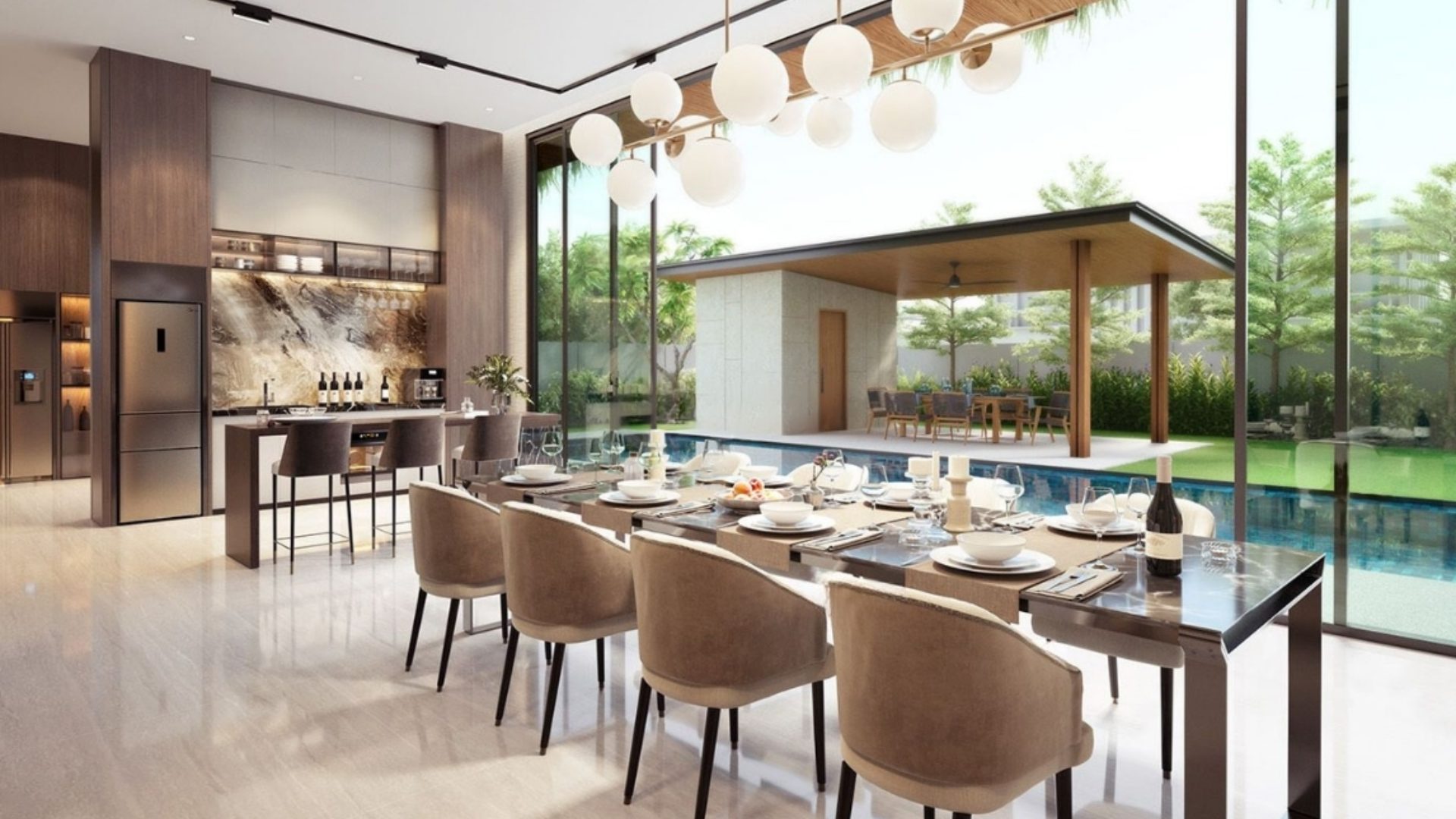 Sixth Avenue Singapore Luxury Landed Homes dining area