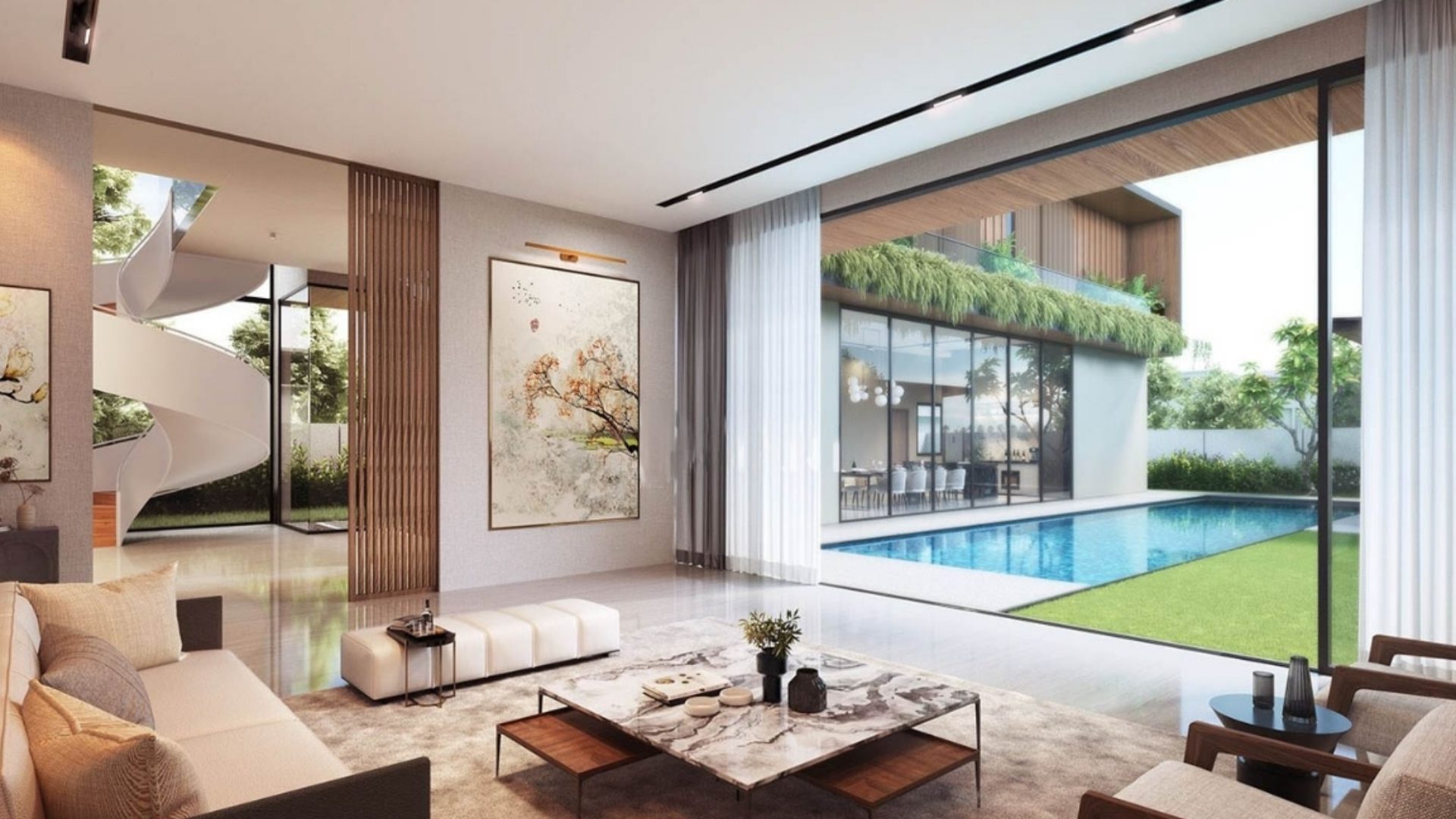 Sixth Avenue Singapore Luxury Landed Homes Living Room