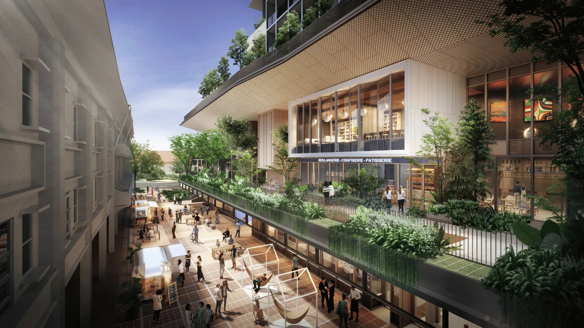 TMW mixed-development condo Maxwell-Retail-FB
