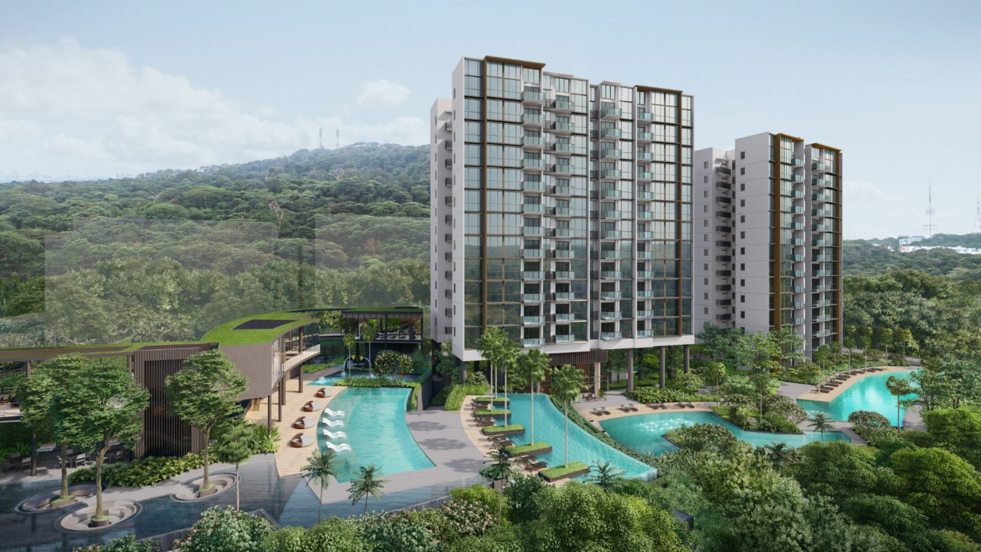 The Botany at Dairy Farm Singapore luxury apartments exterior