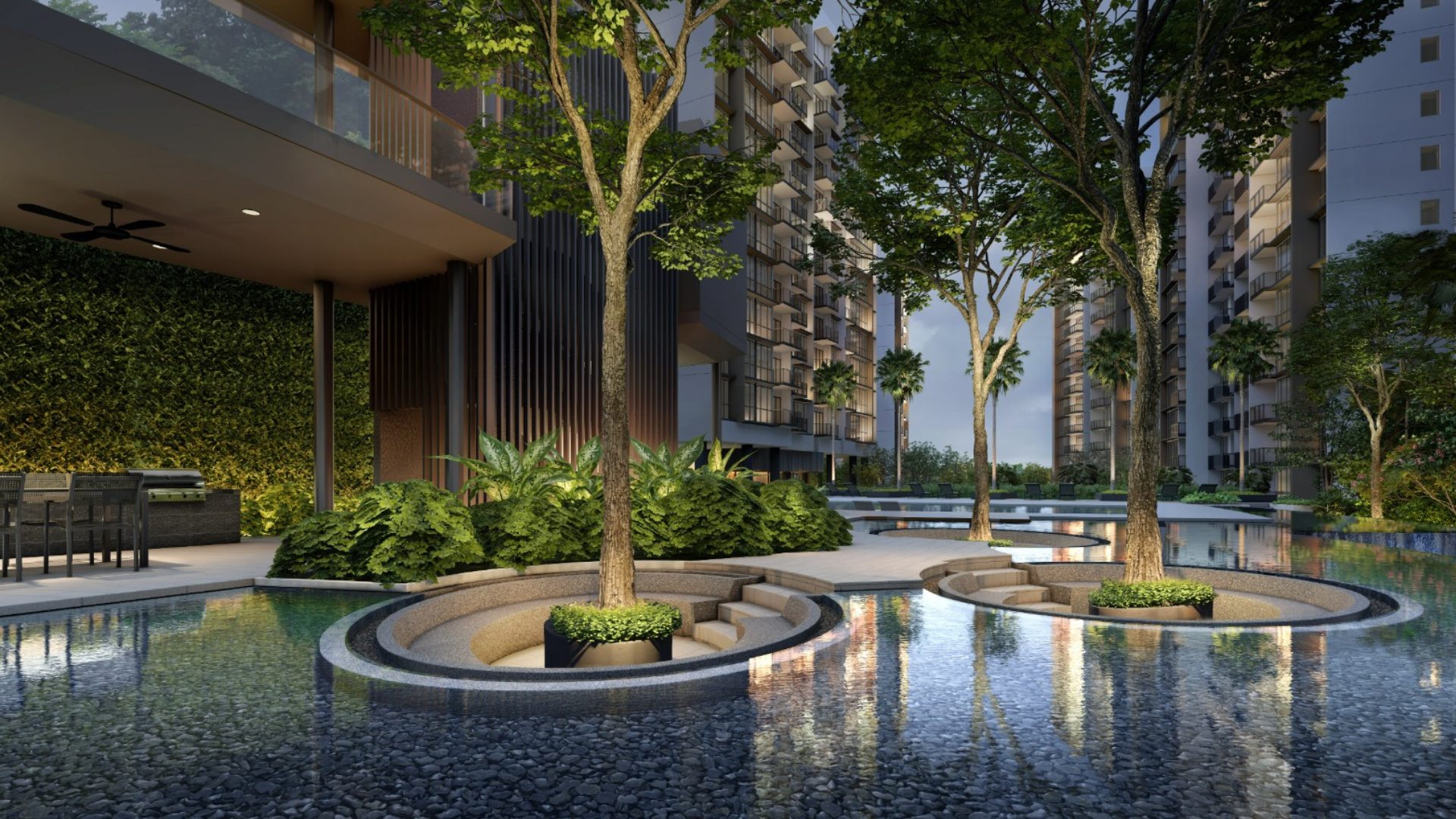 The Botany at Dairy Farm Singapore luxury apartments garden