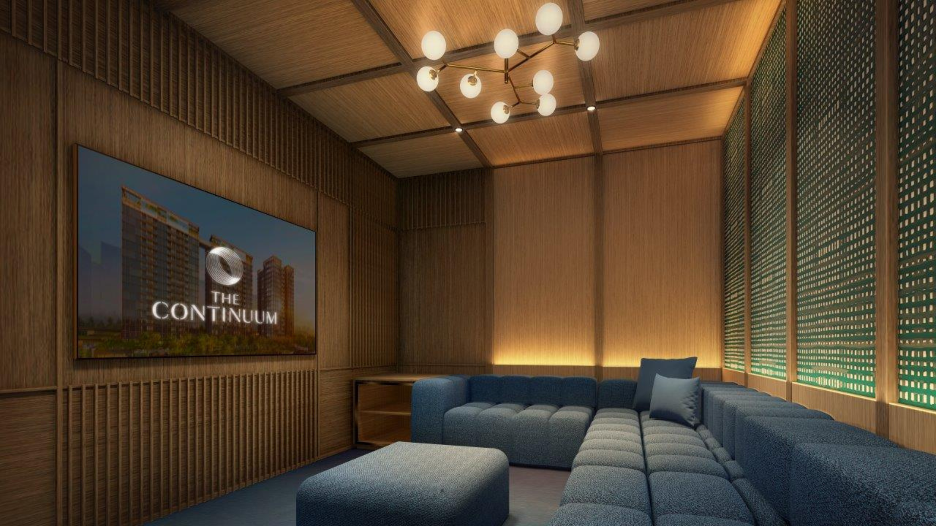 The Continuum Singapore luxury apartments entertainment room