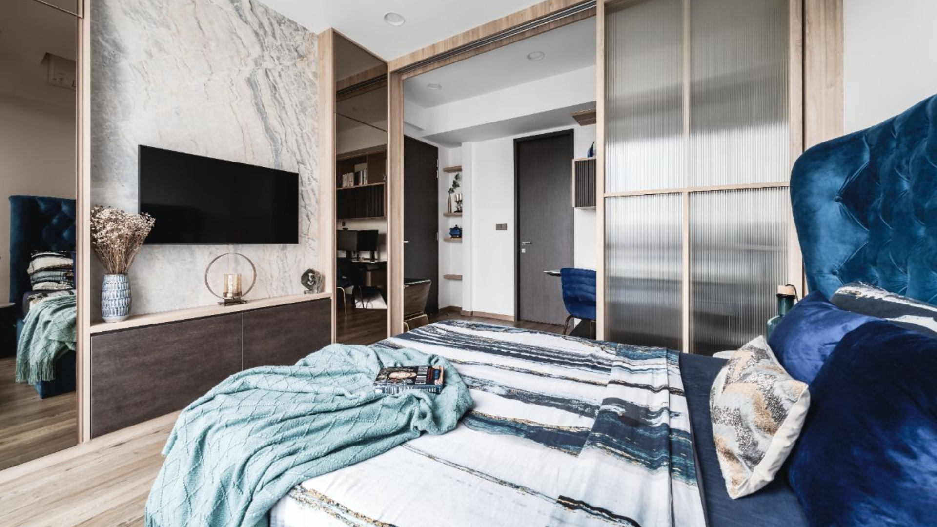 The Grange Penthouse Singapore luxury apartments bedroom