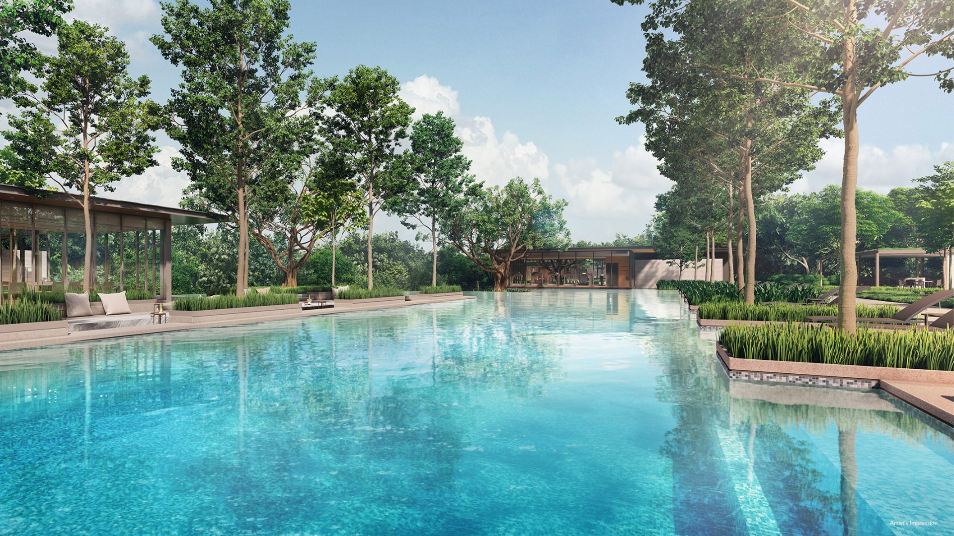 The Myst Singapore luxury apartments Pool