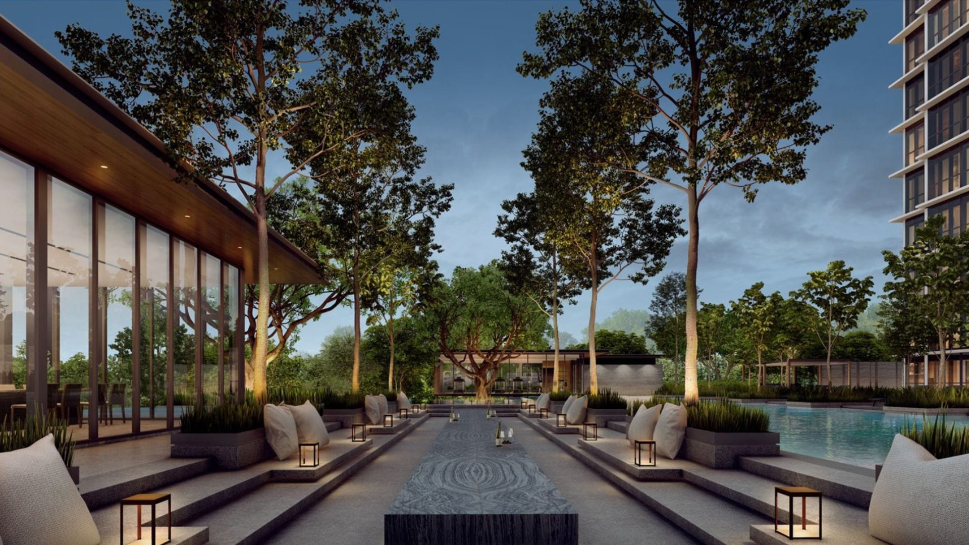 The Myst Singapore luxury apartments Sitting Area