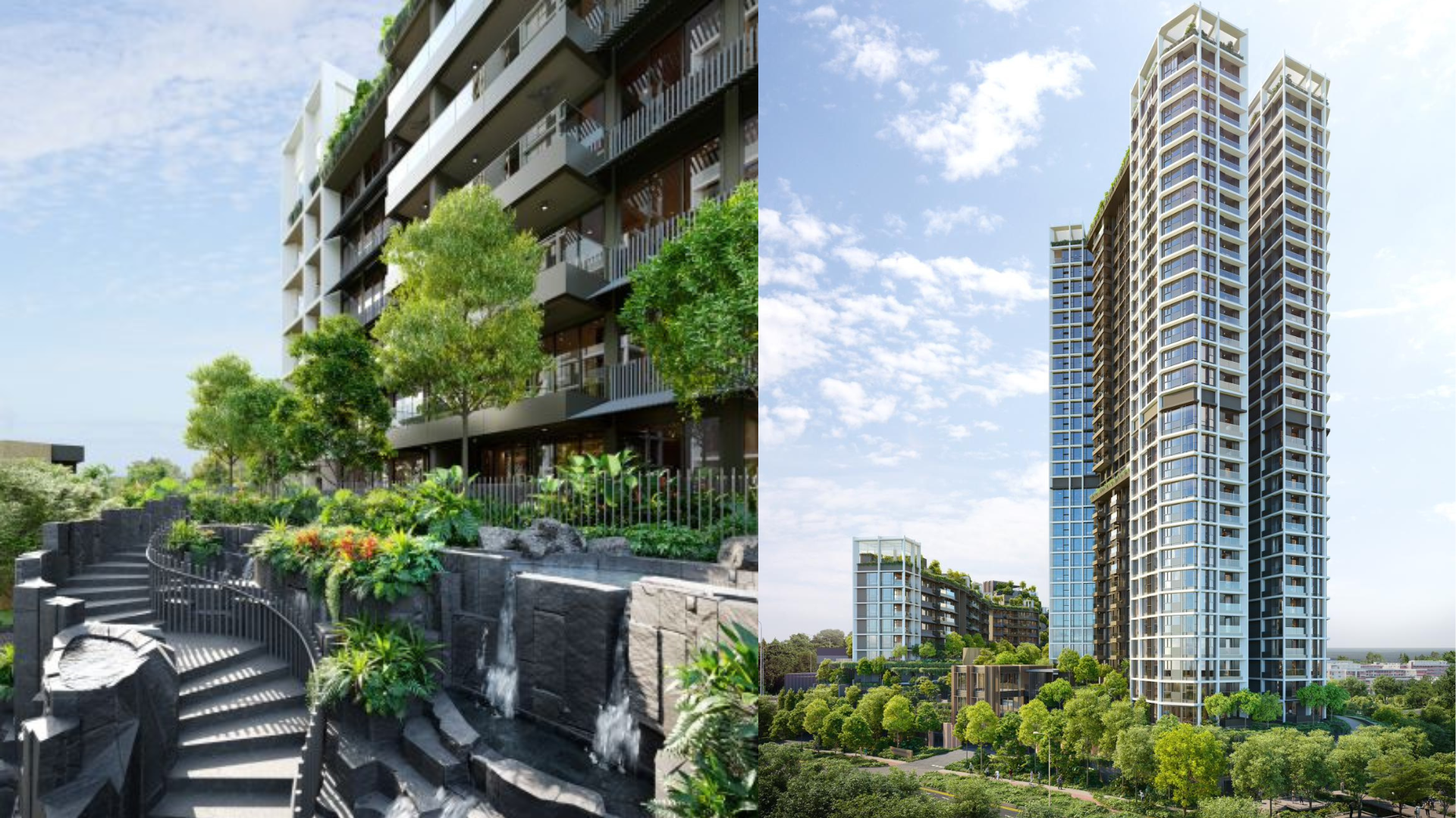 The Reserve Residences Singapore luxury apartments exterior
