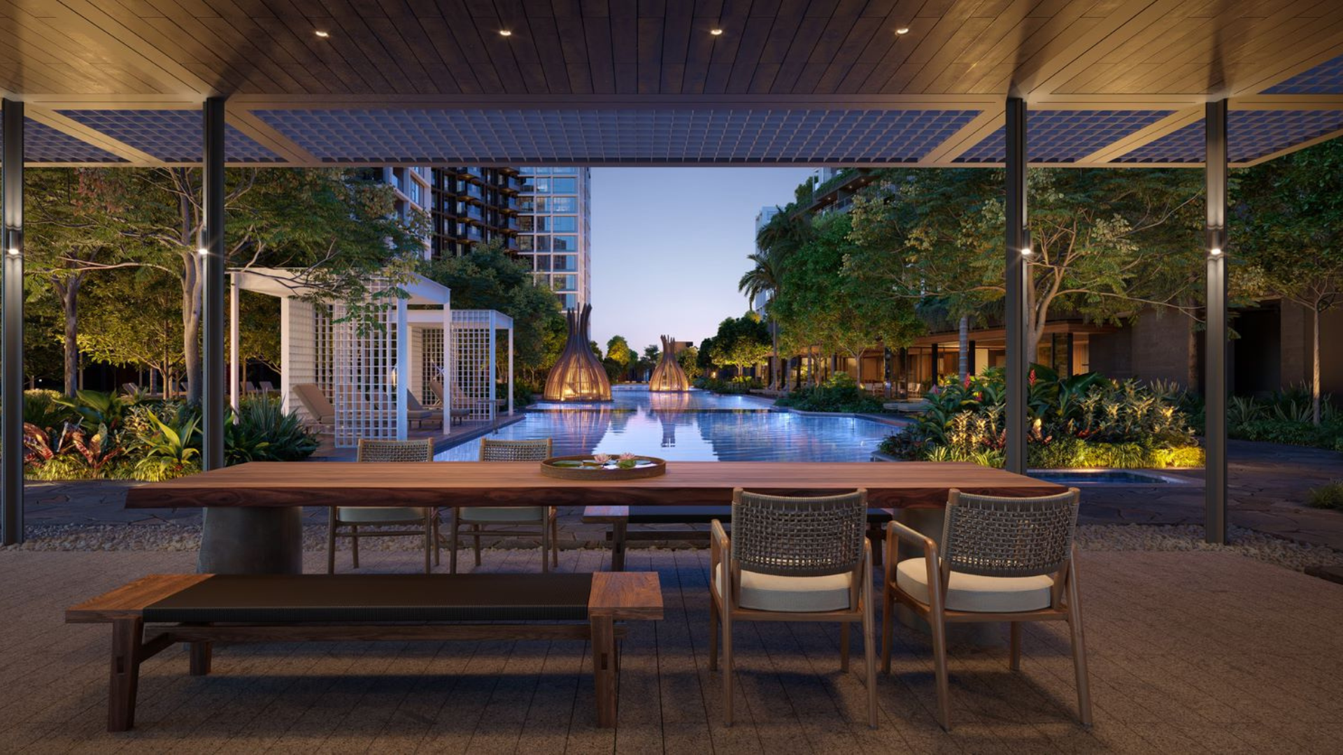 The Reserve Residences Singapore luxury apartments sitting area