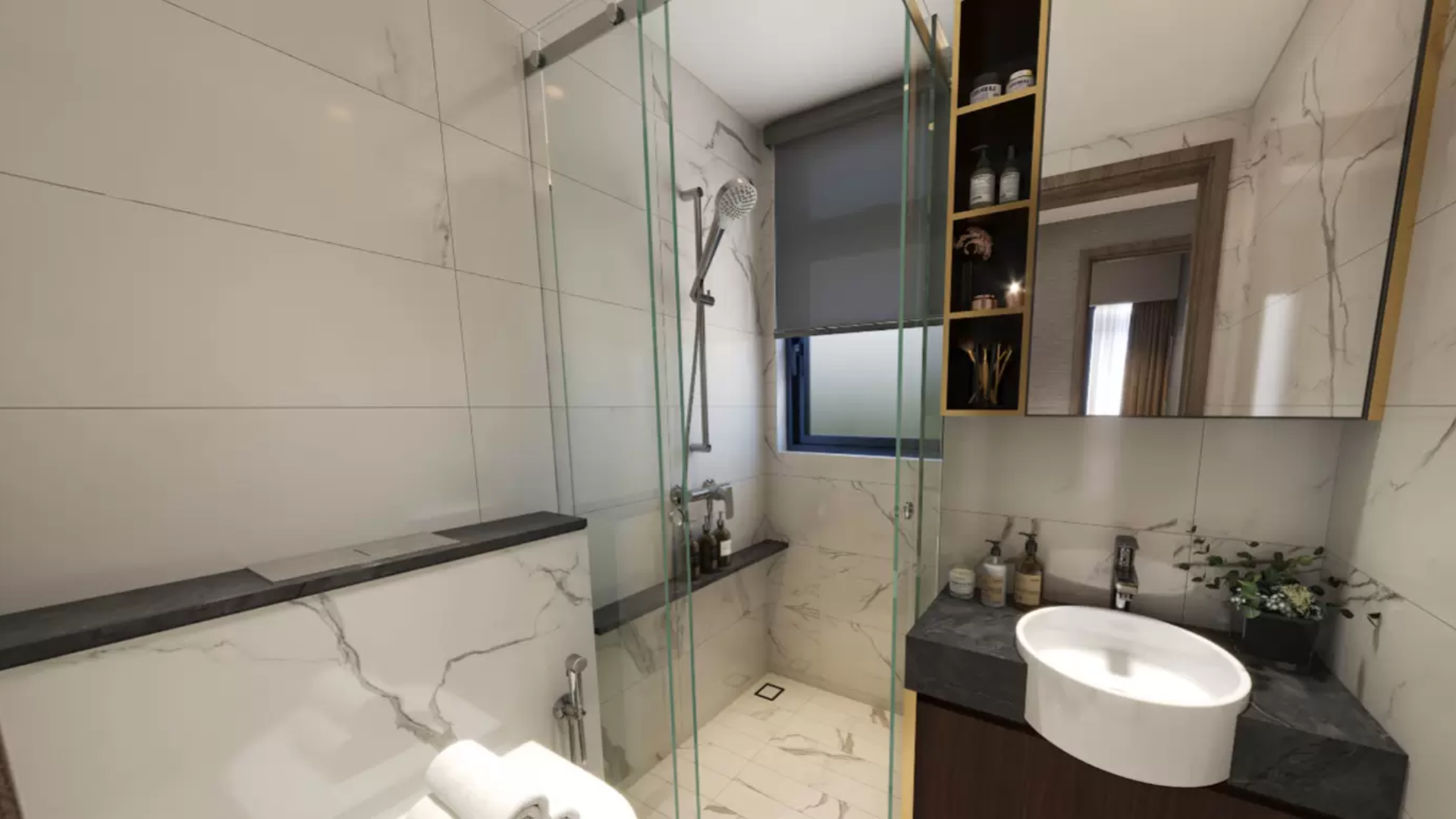 Wilshire Residences Singapore luxury apartments bathroom