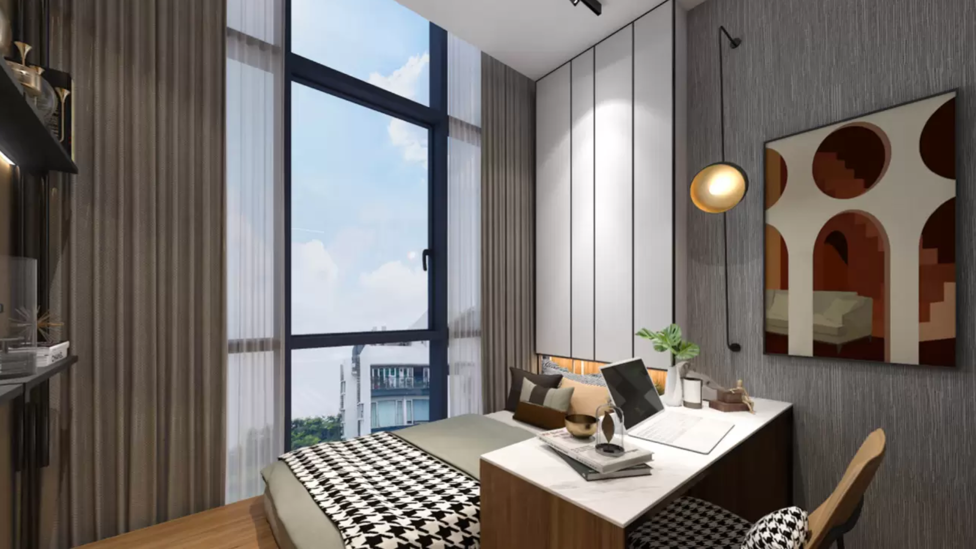 Wilshire Residences Singapore luxury apartments bedroom