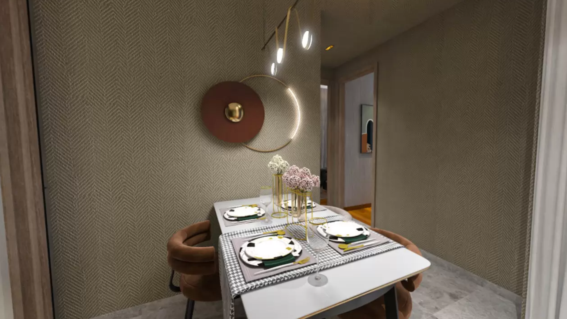 Wilshire Residences Singapore luxury apartments dining area