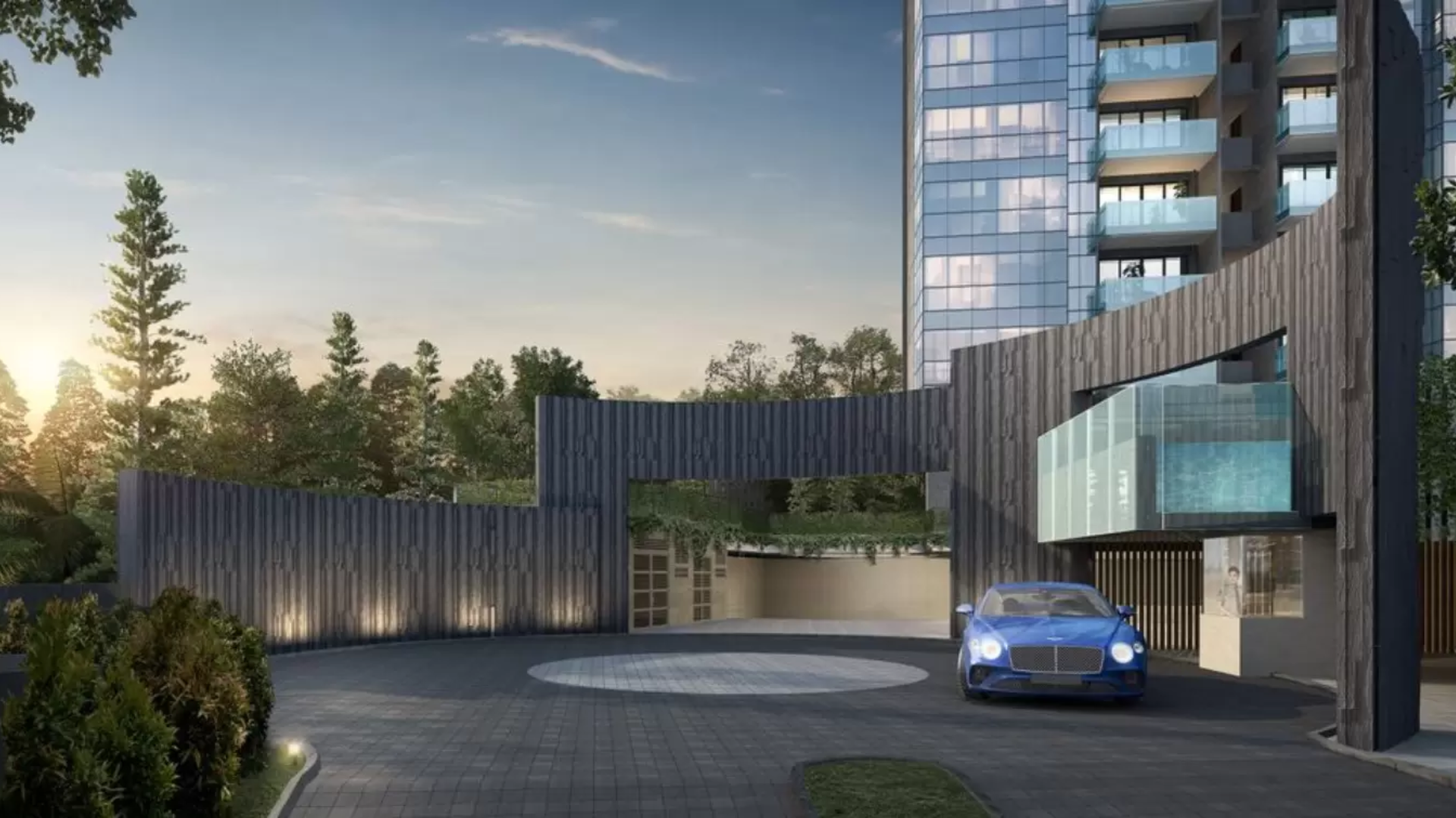 Wilshire Residences Singapore luxury apartments exterior