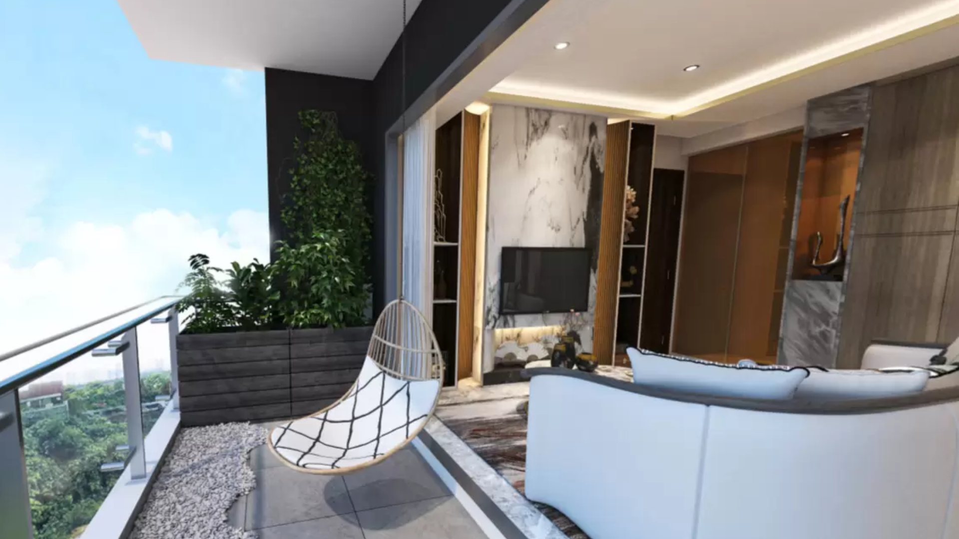 Wilshire Residences Singapore luxury apartments living room