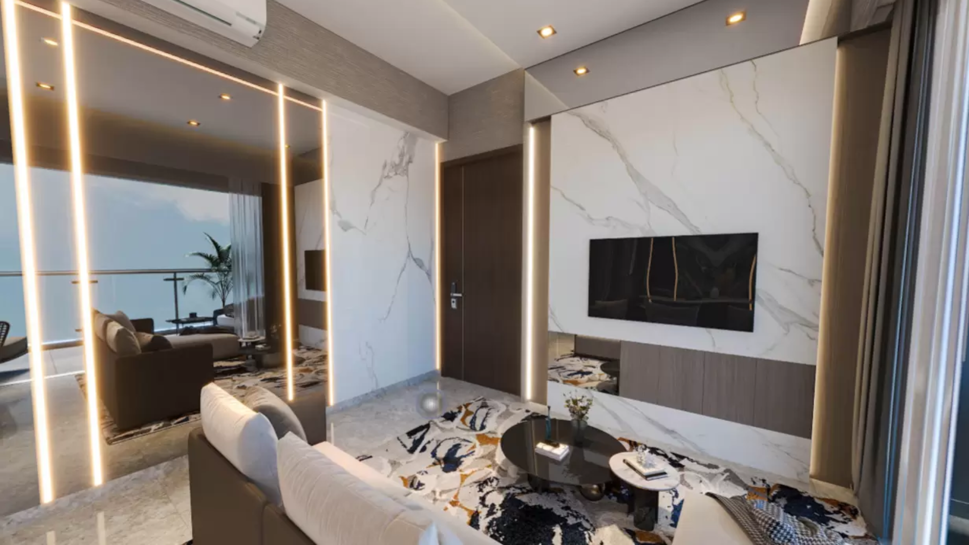 Wilshire Residences Singapore luxury apartments living room