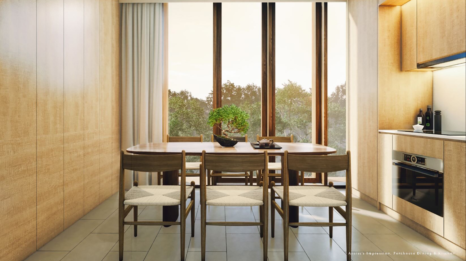 Ikigai Singapore luxury homes dining room