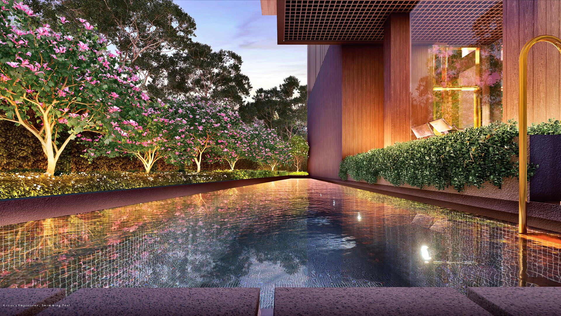 Ikigai Singapore luxury homes pool