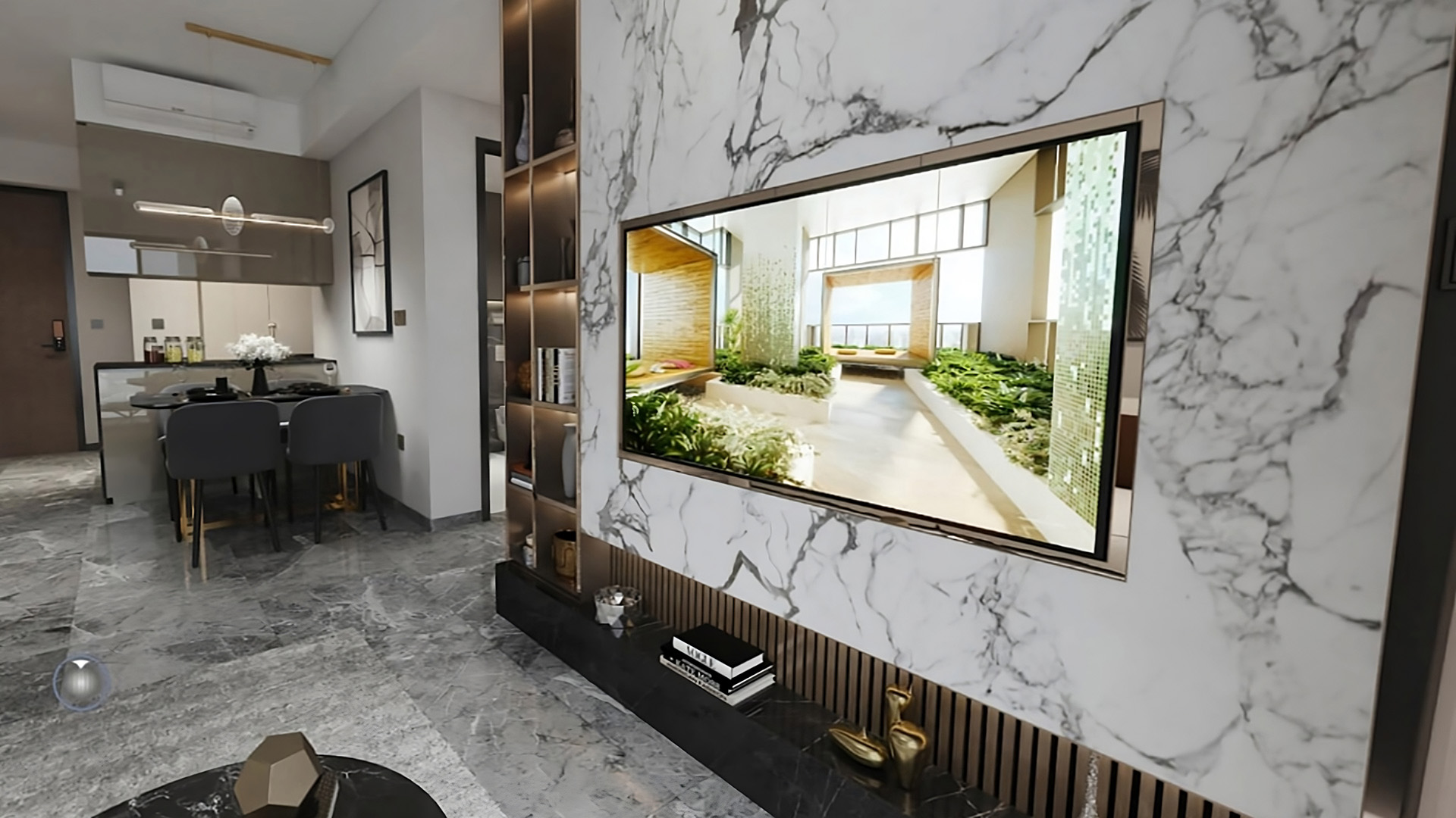 One Bernam Singapore luxury apartments Living Room
