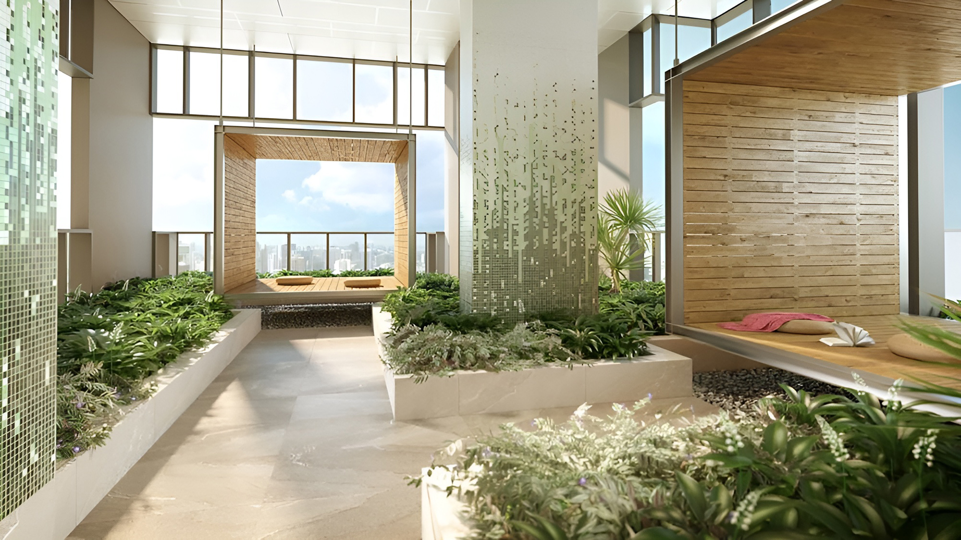 One Bernam Singapore luxury apartments Lounge