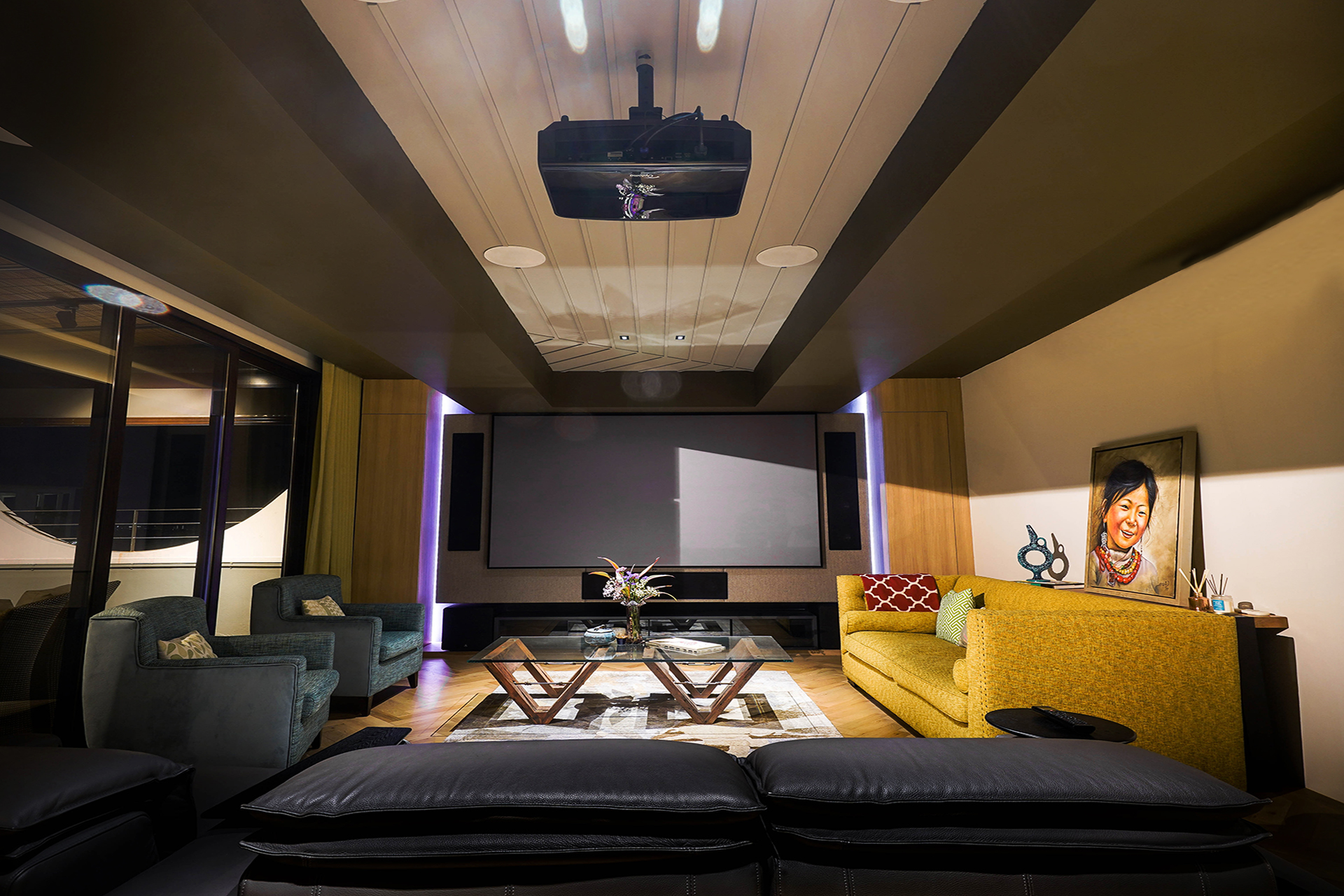 penthouse condo for sale home cinema