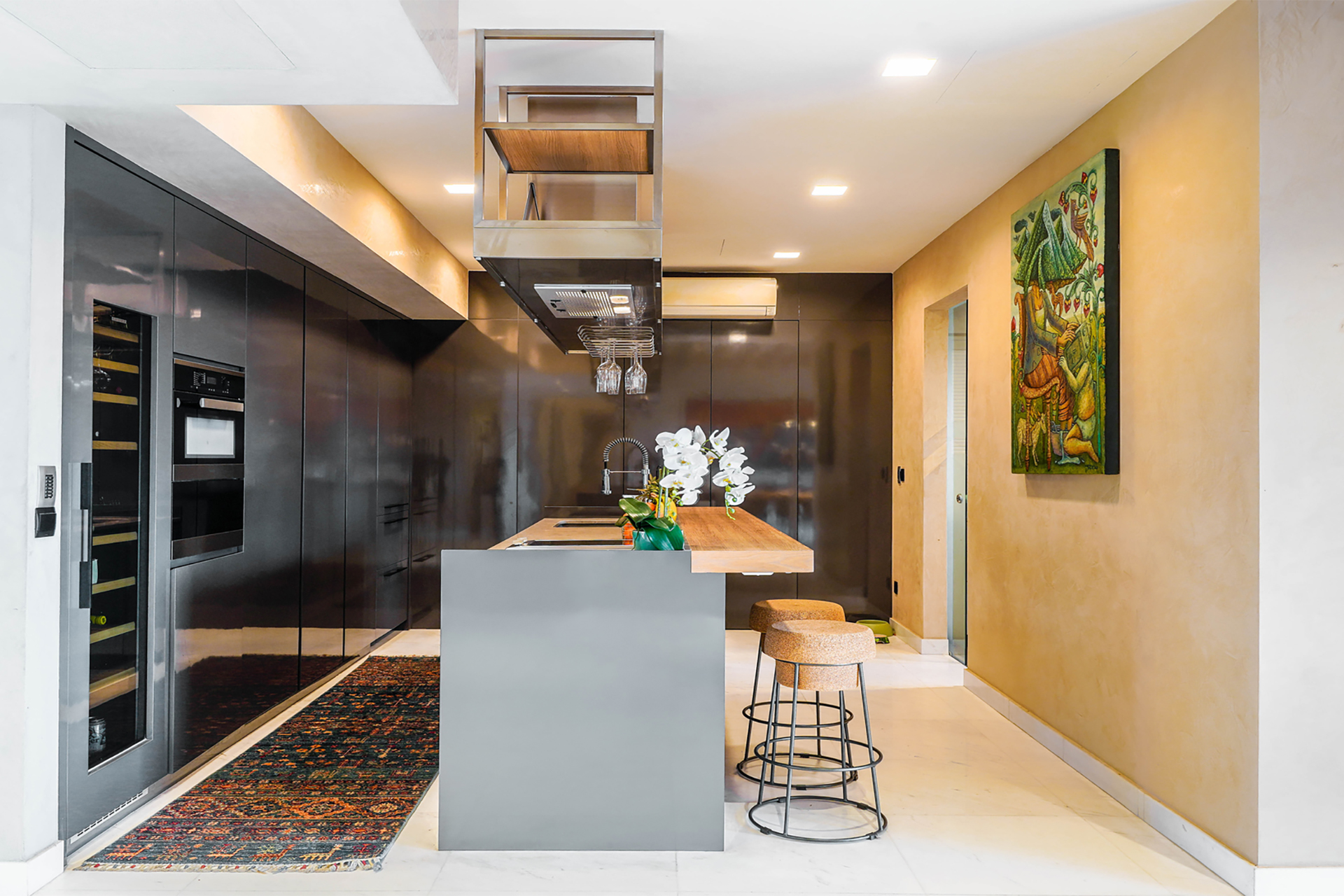 penthouse condo kitchen